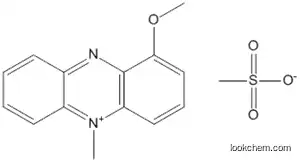Molecular Structure of 116235-84-8 (Phenazinium, 1-methoxy-5-methyl-, methanesulfonate)